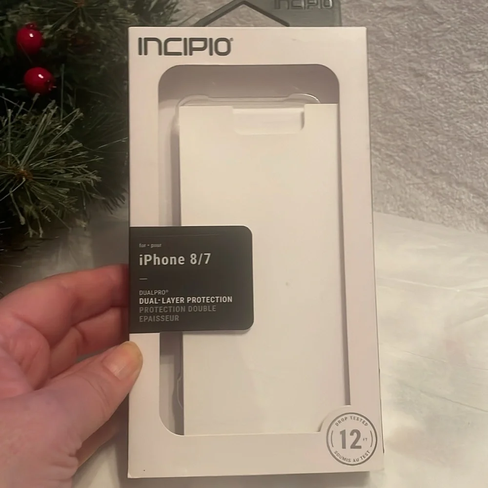 INCIPIO Clear Dual-Layef Protection for iphone e 8/7